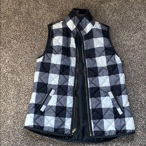Old navy Buffalo check vest